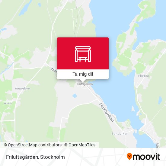 Friluftsgården karta