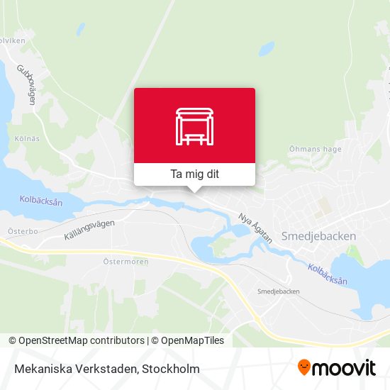 Mekaniska Verkstaden karta