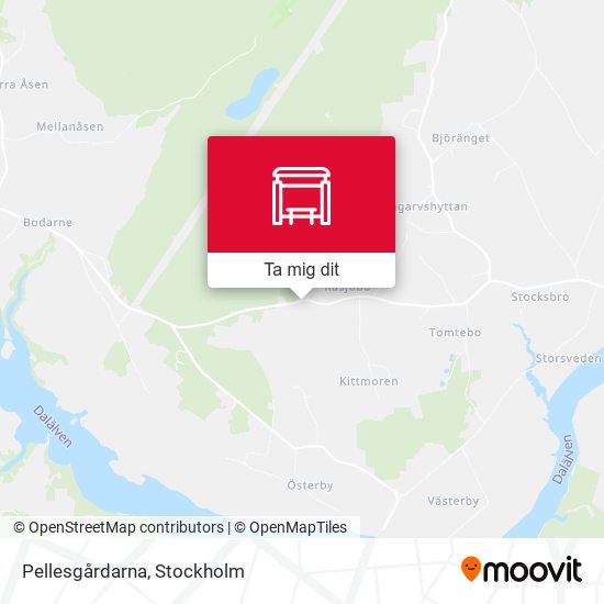 Pellesgårdarna karta