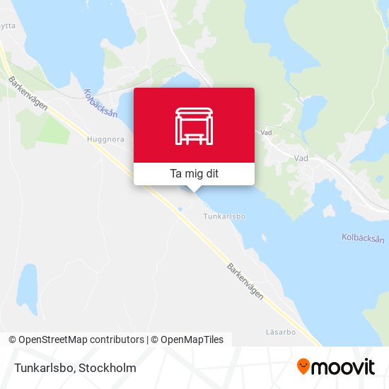 Tunkarlsbo karta