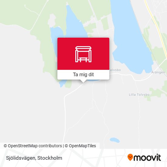 Sjölidsvägen karta