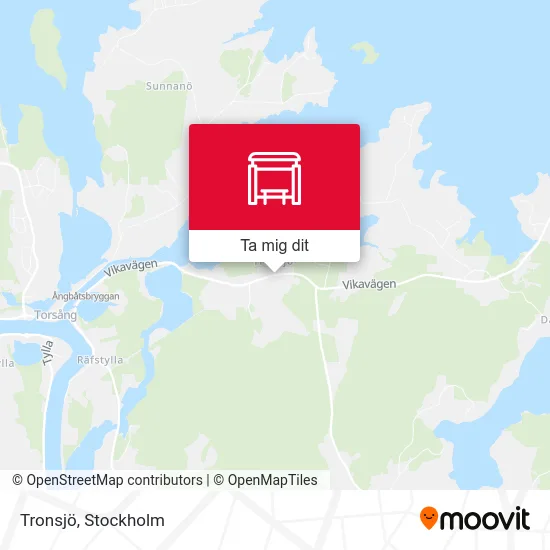 Tronsjö karta