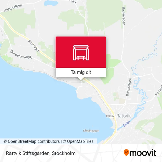 Rättvik Stiftsgården karta