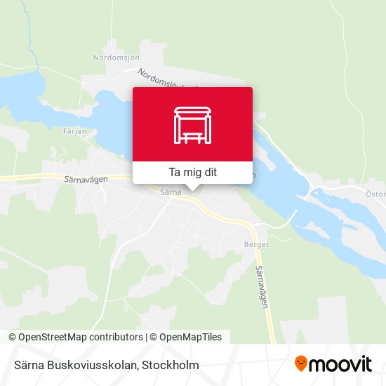 Särna Buskoviusskolan karta