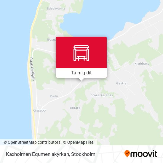 Kaxholmen Equmeniakyrkan karta