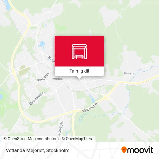 Vetlanda Mejeriet karta