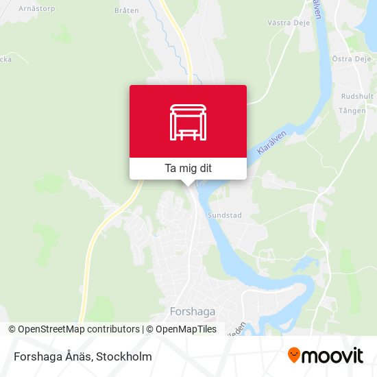 Forshaga Ånäs karta
