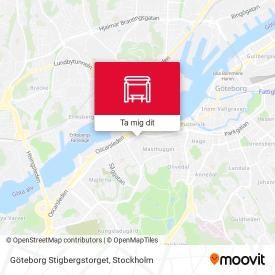 Göteborg Stigbergstorget karta