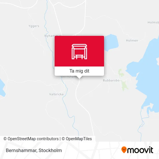 Bernshammar karta