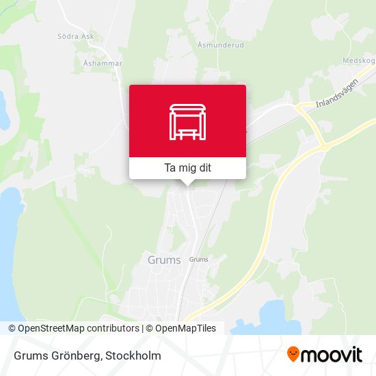 Grums Grönberg karta