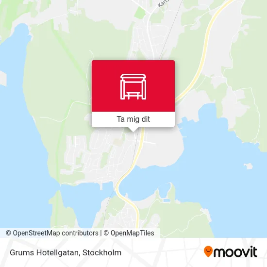 Grums Hotellgatan karta