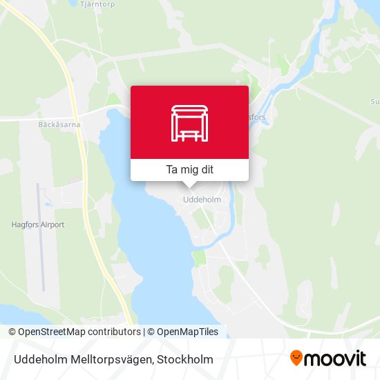 Uddeholm Melltorpsvägen karta