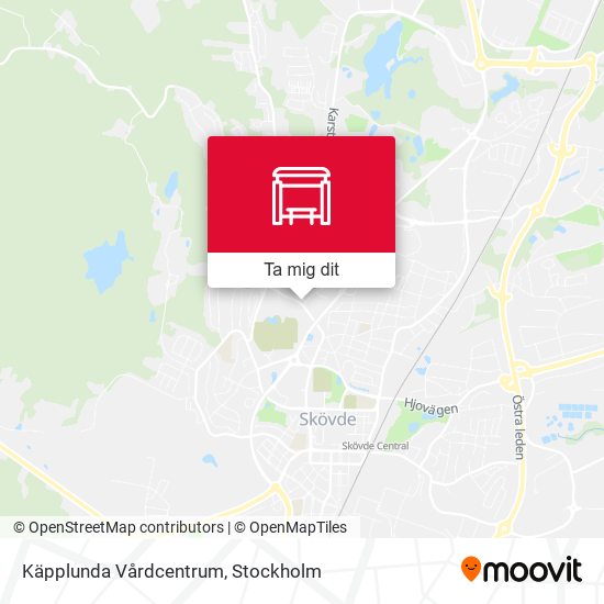 Käpplunda Vårdcentrum karta