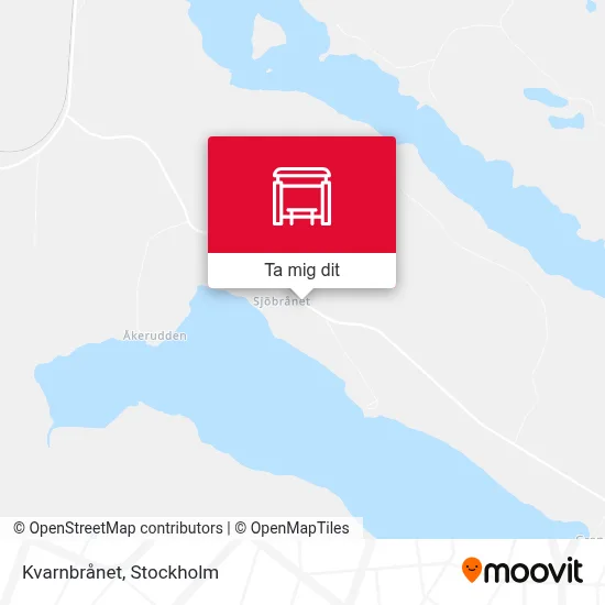Kvarnbrånet karta