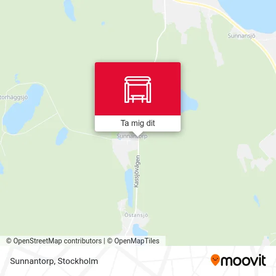 Sunnantorp karta