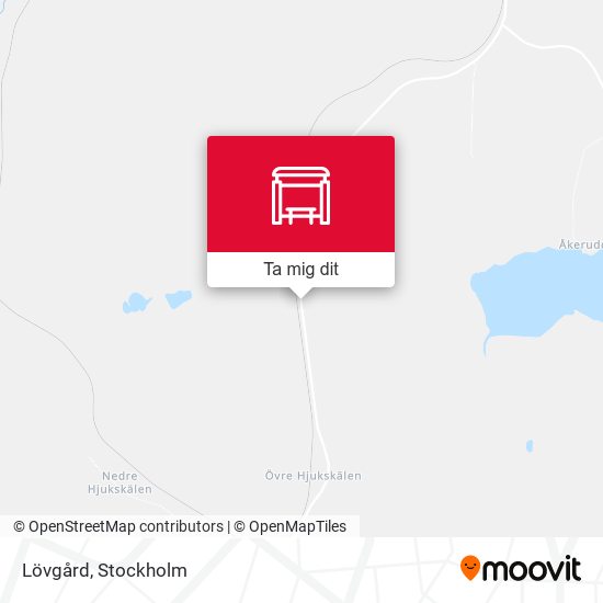 Lövgård karta