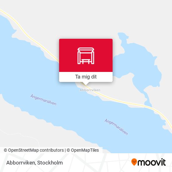 Abborrviken karta