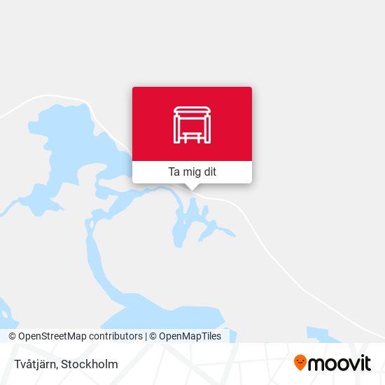 Tvåtjärn karta