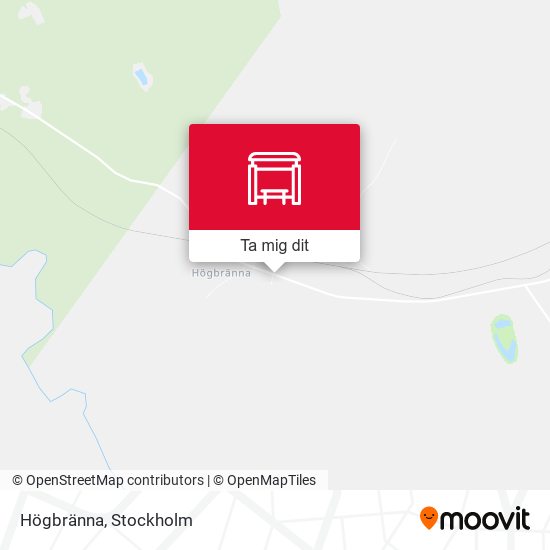 Högbränna karta