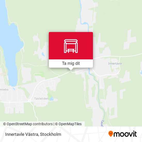 Innertavle Västra karta