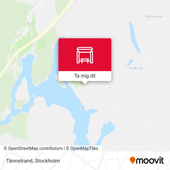 Tännstrand karta