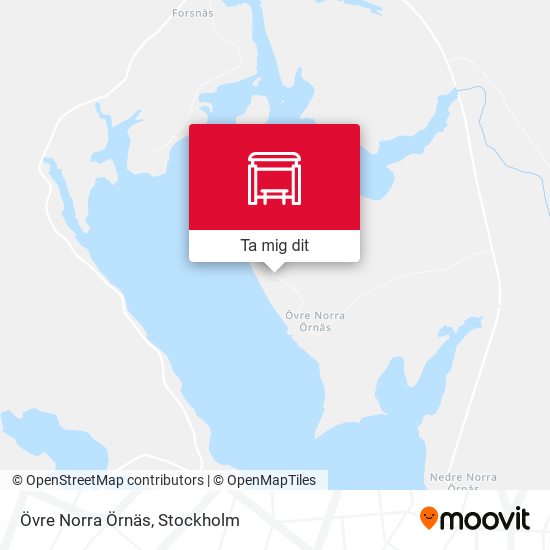Övre Norra Örnäs karta