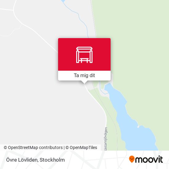 Övre Lövliden karta