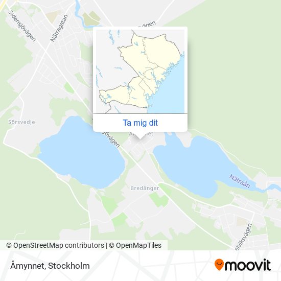 Åmynnet karta