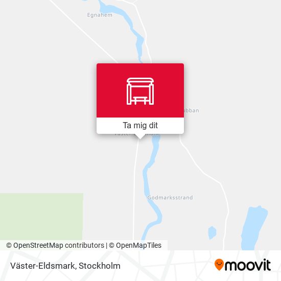 Väster-Eldsmark karta