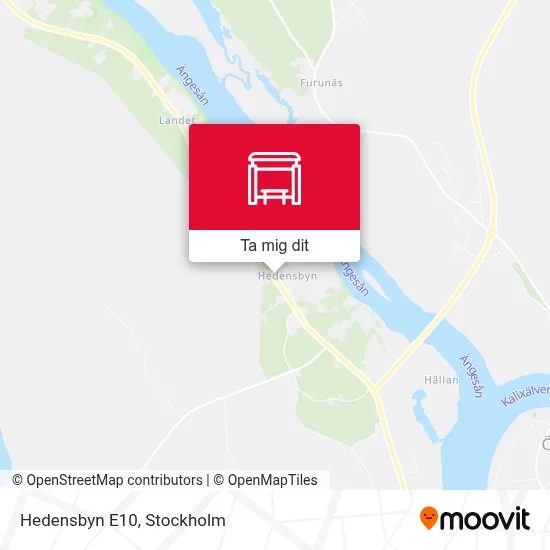 Hedensbyn E10 karta