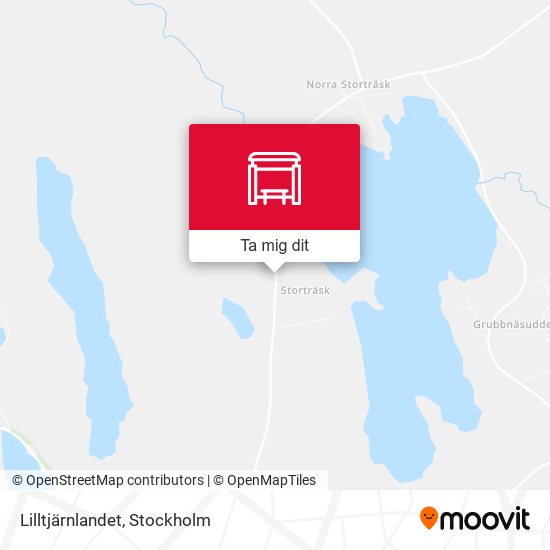 Lilltjärnlandet karta