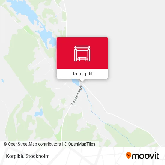 Korpikå karta