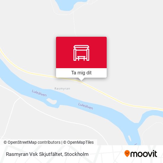 Rasmyran Vsk Skjutfältet karta