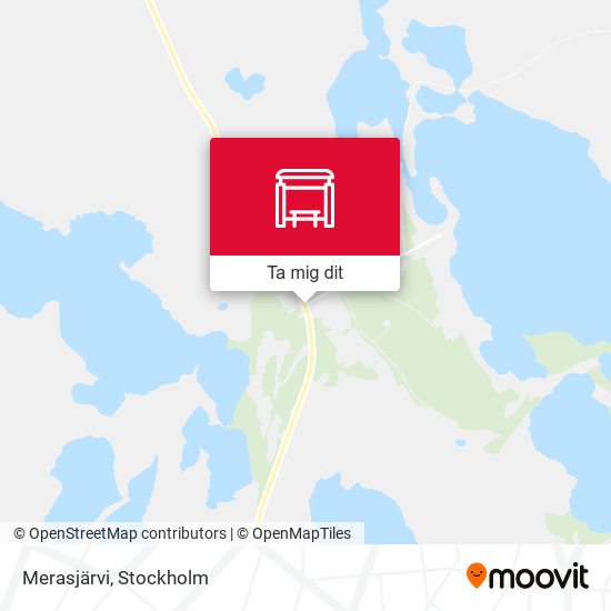 Merasjärvi karta