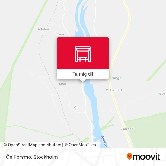 Ön Forsmo karta