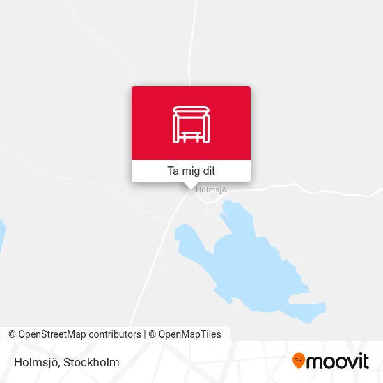 Holmsjö karta
