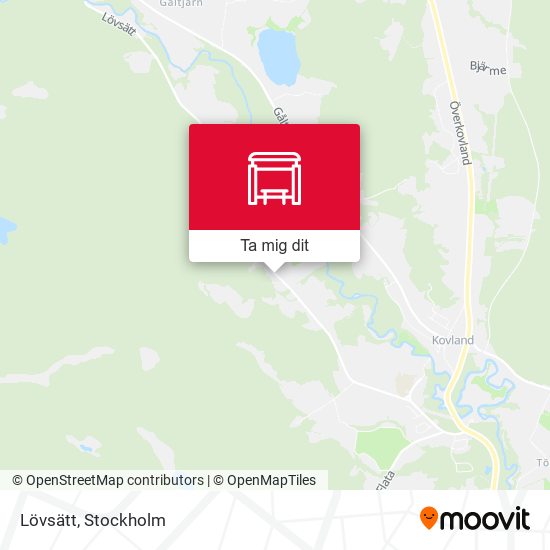 Lövsätt karta