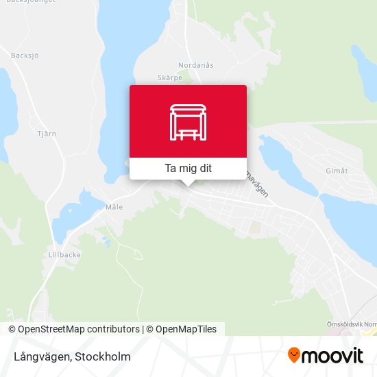 Långvägen karta