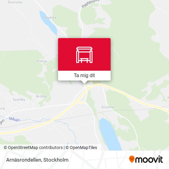 Arnäsrondellen karta