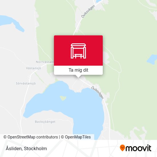 Åsliden karta