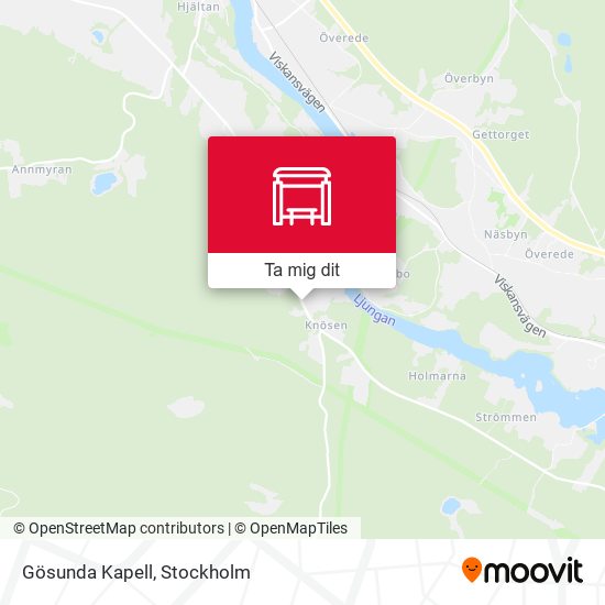Gösunda Kapell karta