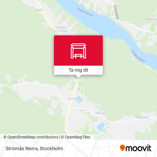 Strömås Norra karta