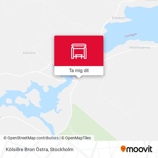 Kölsillre Bron Östra karta