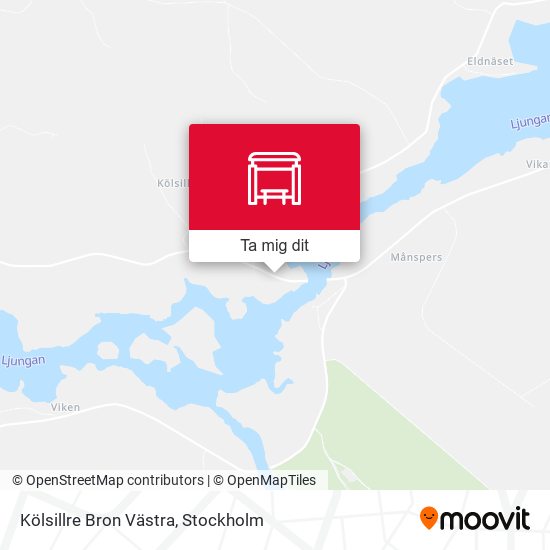 Kölsillre Bron Västra karta