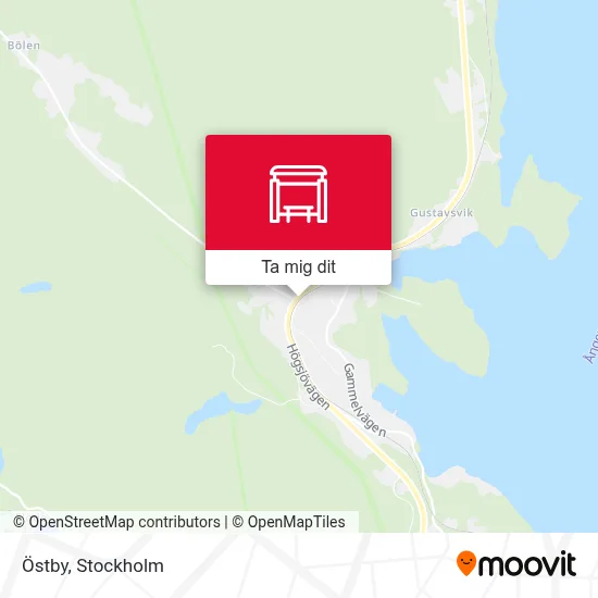 Östby karta