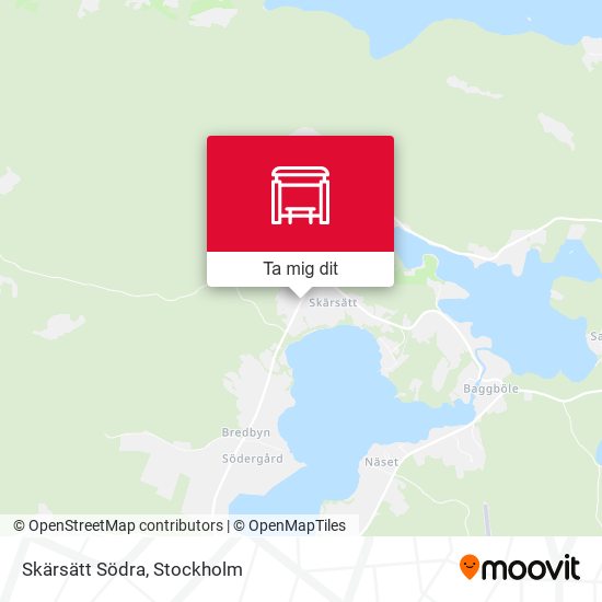Skärsätt Södra karta