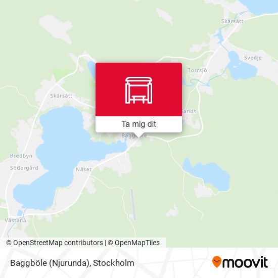 Baggböle (Njurunda) karta