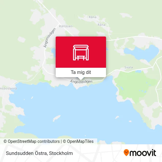 Sundsudden Östra karta