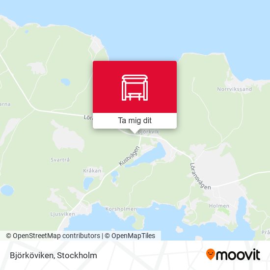 Björköviken karta