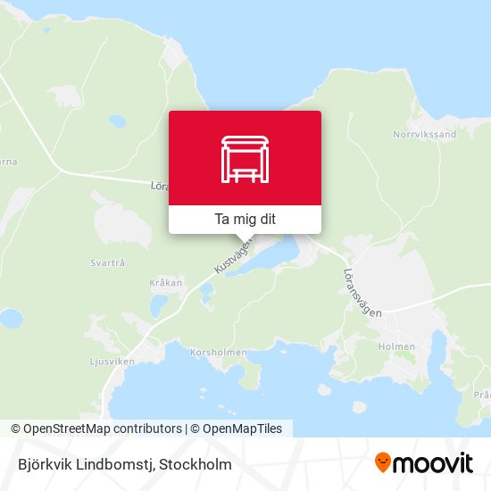 Björkvik Lindbomstj karta